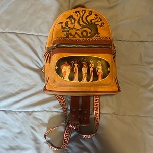 Disney loungefly zero to hero Hercules muses mini backpack